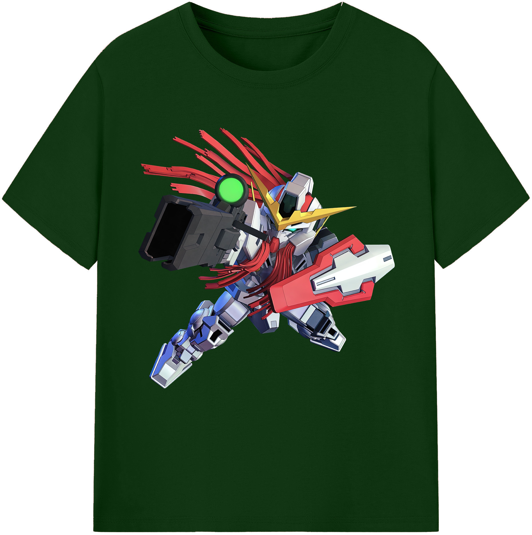 （画像用） 機動戦士ガンダム Mobile Suit Gundam 綿100％半袖Tシャツ（フロントプリント）